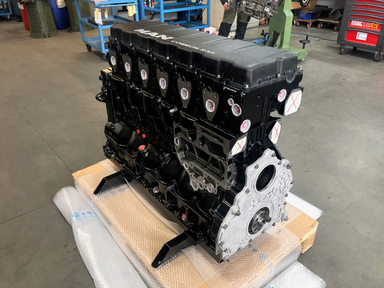 MOTORE ALLEGGERITO MAN D2066 EURO6 (camion) - Động cơ cho Xe tải: hình 1 MOTORE ALLEGGERITO MAN D2066 EURO6 (camion) - Động cơ cho Xe tải: hình 1