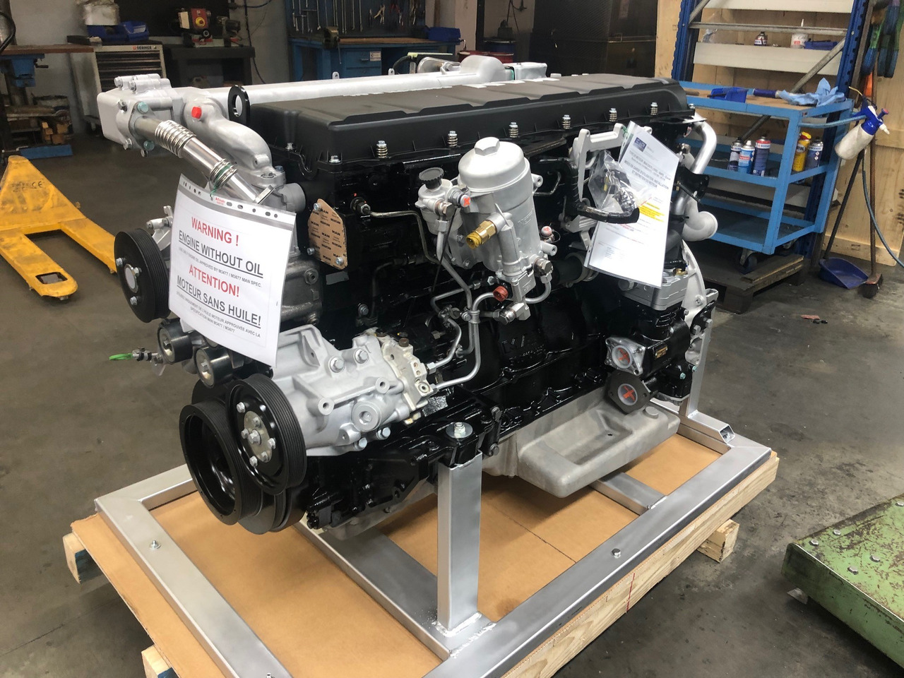 Động cơ MOTORE MAN D2676LOH10 / MAN D2676 LOH10: hình 8 Động cơ MOTORE MAN D2676LOH10 / MAN D2676 LOH10: hình 8