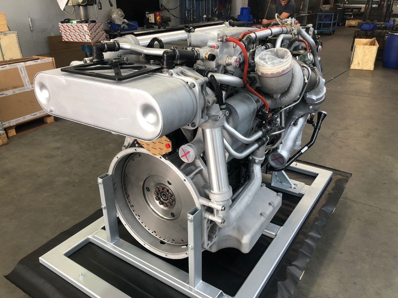 MOTORE MAN D2676LOH28 - 371kW / 505CV - EEV - Động cơ: hình 4 MOTORE MAN D2676LOH28 - 371kW / 505CV - EEV - Động cơ: hình 4