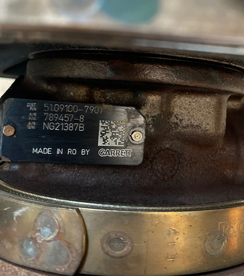 TURBO COMPRESSORE MAN 51091007893 - 51091007907 - Bộ tăng áp cho Xe tải: hình 4 TURBO COMPRESSORE MAN 51091007893 - 51091007907 - Bộ tăng áp cho Xe tải: hình 4