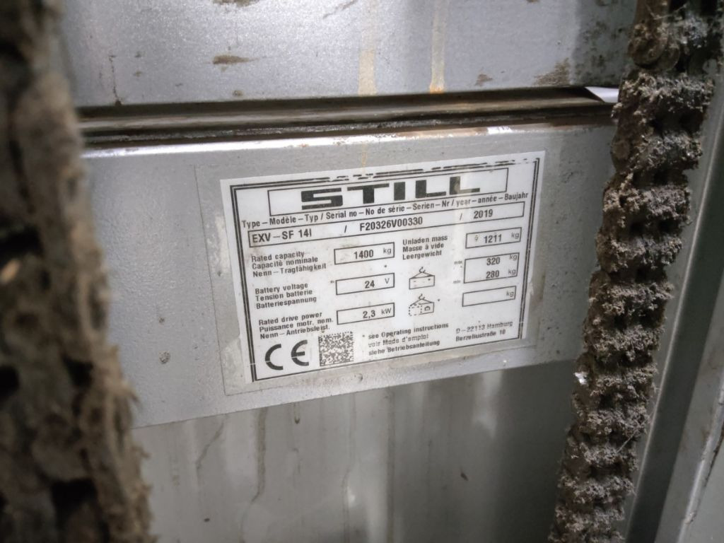 Still EXV-SF14I - Máy xếp chồng: hình 5 Still EXV-SF14I - Máy xếp chồng: hình 5
