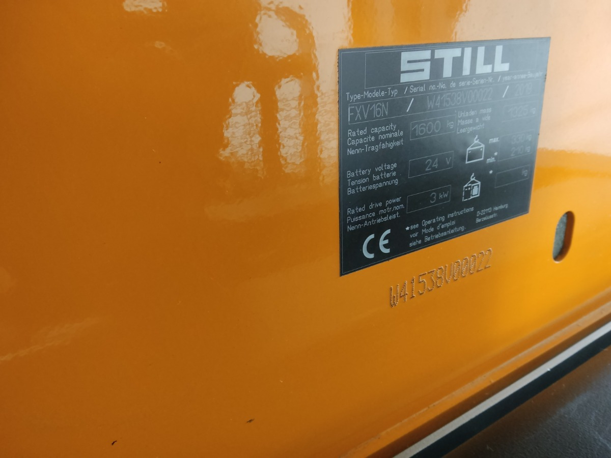 Máy xếp chồng Still FXV16N/BATT.NEU: hình 6