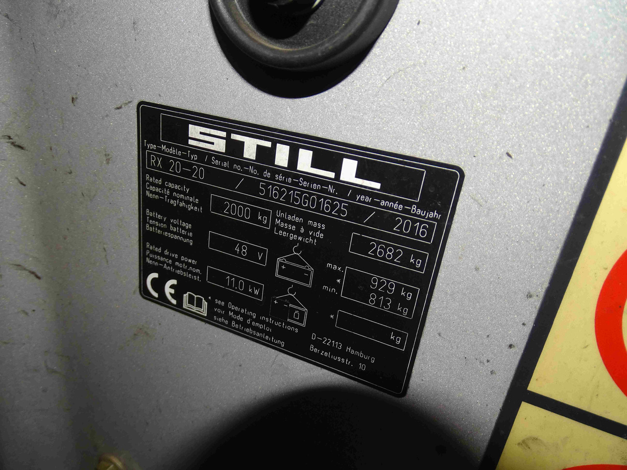 Still RX20-20 - Xe nâng điện: hình 5 Still RX20-20 - Xe nâng điện: hình 5