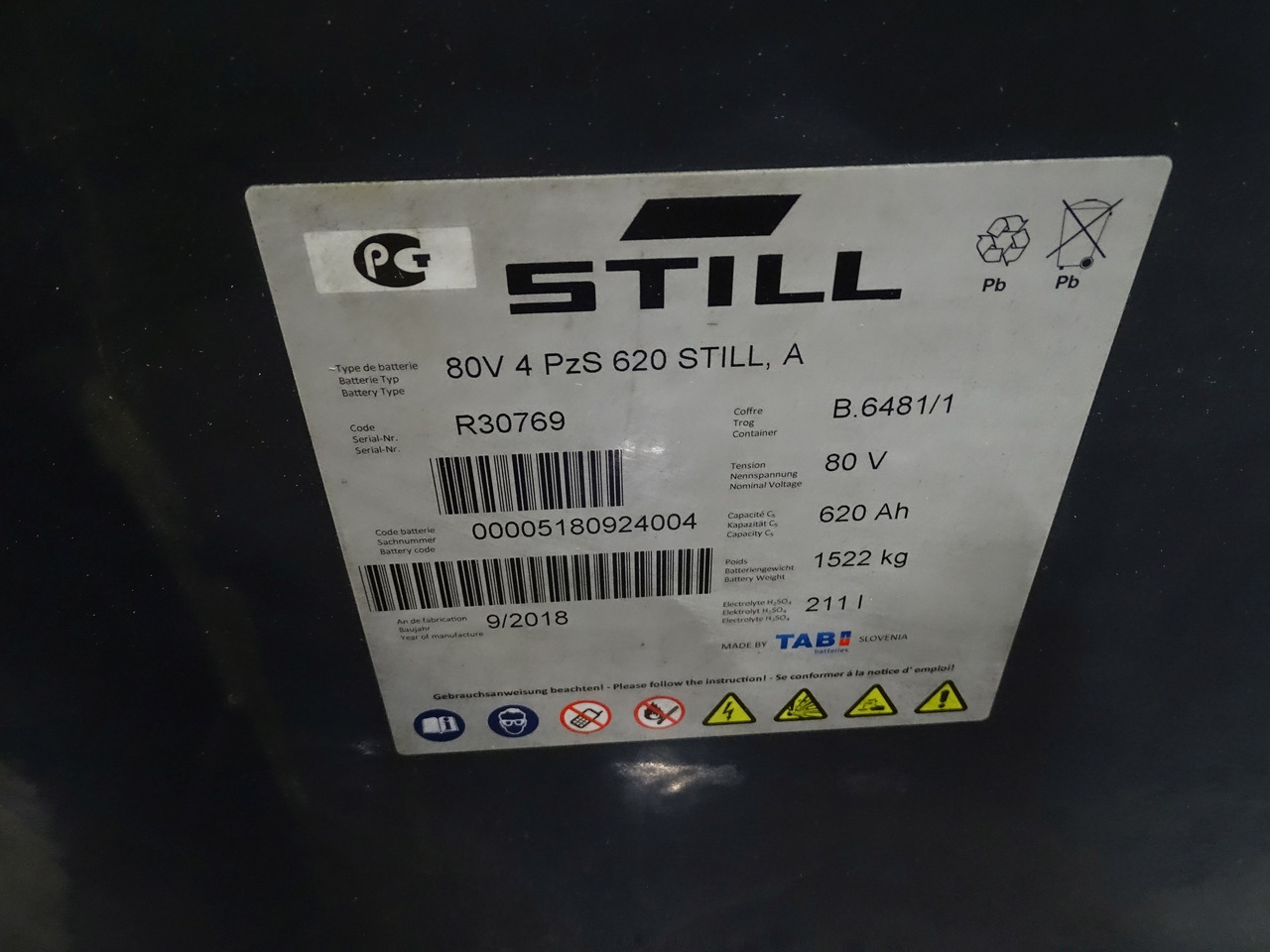 Still RX60-25 - Xe nâng điện: hình 5 Still RX60-25 - Xe nâng điện: hình 5