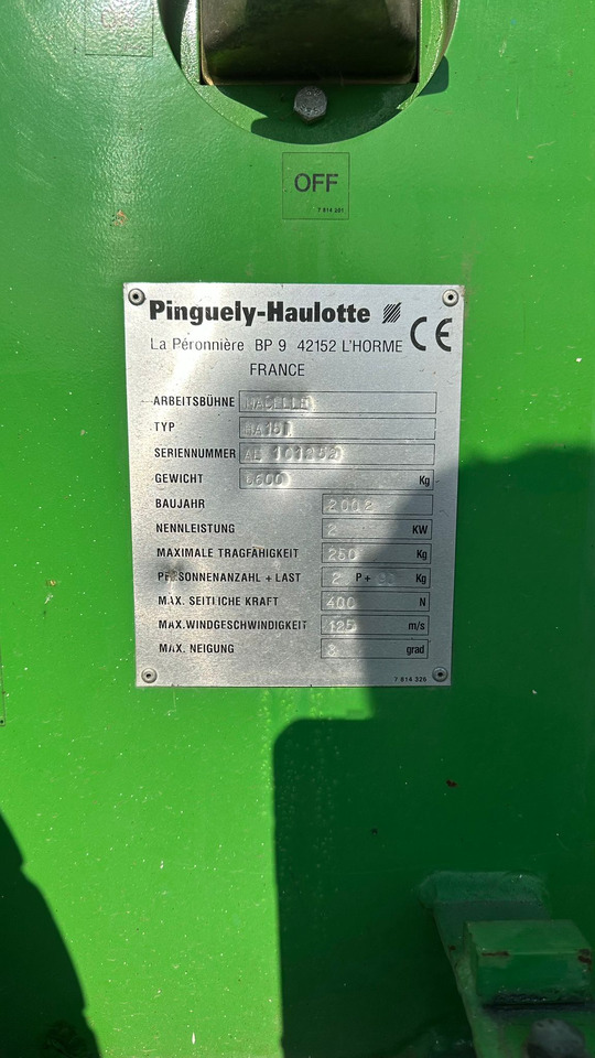 Haulotte Nacelle HA15 - Xe nâng người nhiều khớp nối: hình 3 Haulotte Nacelle HA15 - Xe nâng người nhiều khớp nối: hình 3