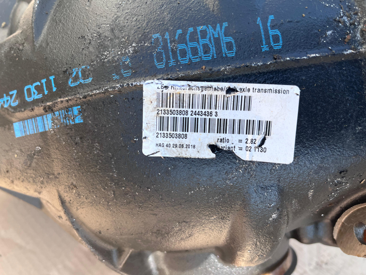 MERCEDES-BENZ E-Class Rear Differential W213 A2133503808 - Bộ vi sai: hình 5 MERCEDES-BENZ E-Class Rear Differential W213 A2133503808 - Bộ vi sai: hình 5