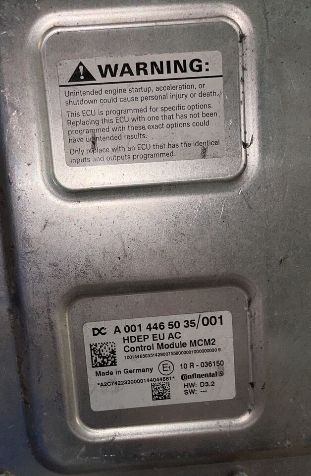 Mercedes Actro MP4 OM470 OM471 A0014465035 MCM2 Reman - ECU cho Xe tải: hình 5 Mercedes Actro MP4 OM470 OM471 A0014465035 MCM2 Reman - ECU cho Xe tải: hình 5