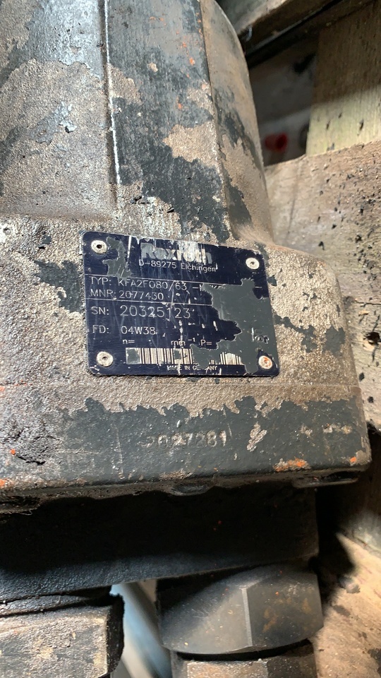Rexroth Pump KFA2F080 Mercedes - Bơm thủy lực cho Xe tải: hình 1 Rexroth Pump KFA2F080 Mercedes - Bơm thủy lực cho Xe tải: hình 1