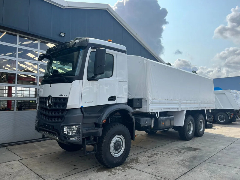 Mercedes-Benz Arocs 3340 A 6x6 Cargo Truck - Xe tải thùng mui bạt: hình 1 Mercedes-Benz Arocs 3340 A 6x6 Cargo Truck - Xe tải thùng mui bạt: hình 1
