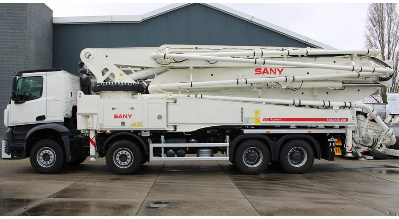Mercedes-Benz Arocs 4140 8x4 Sany SY43 Concrete pump Build by Putzmeister - Xe bơm bê tông: hình 2 Mercedes-Benz Arocs 4140 8x4 Sany SY43 Concrete pump Build by Putzmeister - Xe bơm bê tông: hình 2