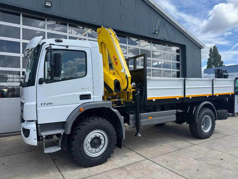 Mercedes-Benz Atego Atego 1725 4x4 Flatbed with Hyva HB120 Crane - Xe cẩu tự hành: hình 4 Mercedes-Benz Atego Atego 1725 4x4 Flatbed with Hyva HB120 Crane - Xe cẩu tự hành: hình 4