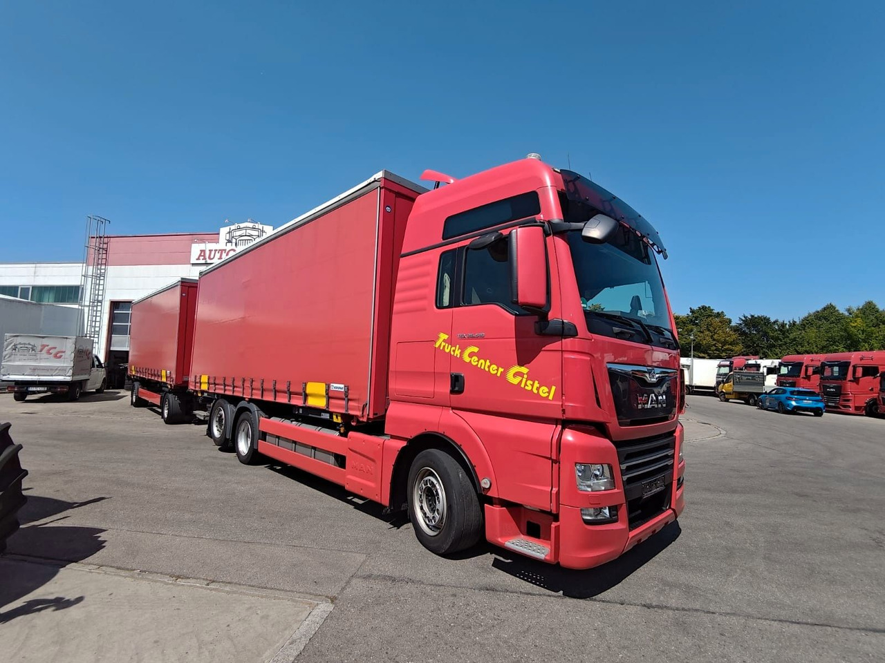 MAN TGX 26.510 6x2-4 LL*WB*Krone AZ18 + Krone WP7.3 - Xe chở container/ Xe tải hoán đổi thân: hình 1 MAN TGX 26.510 6x2-4 LL*WB*Krone AZ18 + Krone WP7.3 - Xe chở container/ Xe tải hoán đổi thân: hình 1