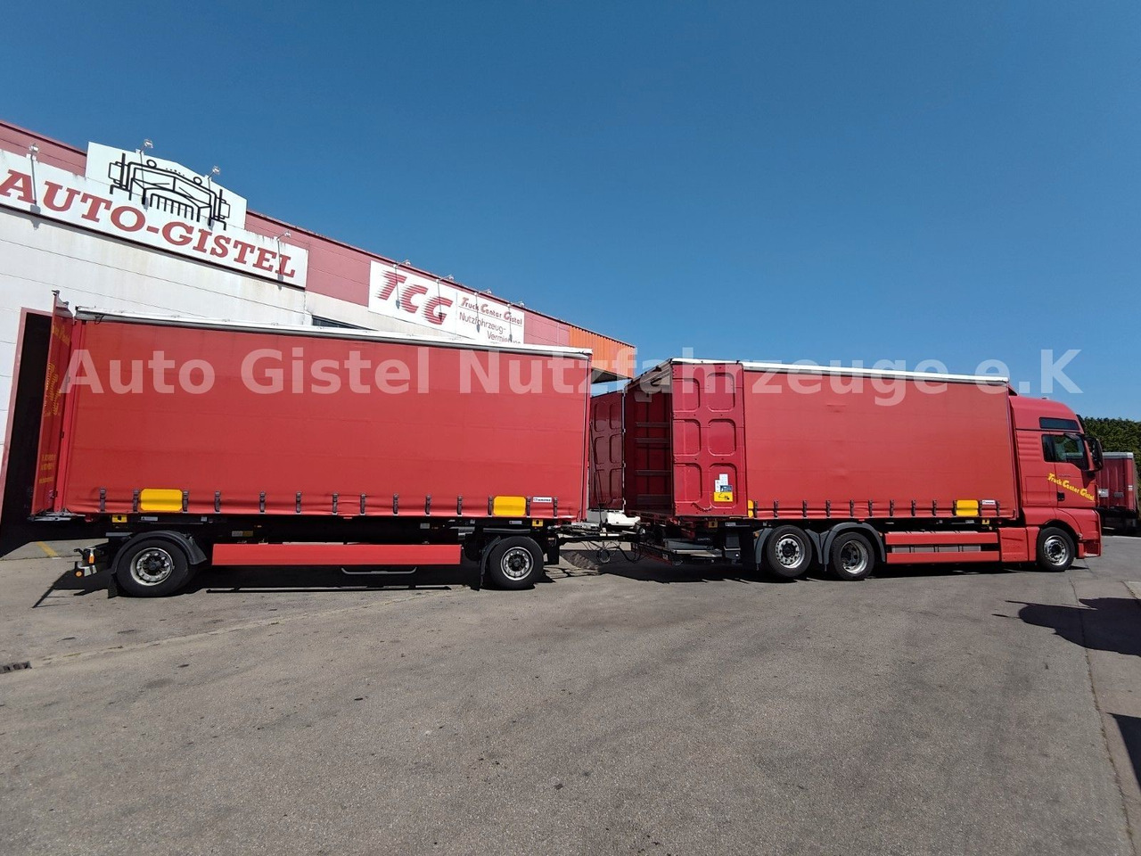 MAN TGX 26.510 6x2-4 LL*WB*Krone AZ18 + Krone WP7.3 - Xe chở container/ Xe tải hoán đổi thân: hình 2 MAN TGX 26.510 6x2-4 LL*WB*Krone AZ18 + Krone WP7.3 - Xe chở container/ Xe tải hoán đổi thân: hình 2