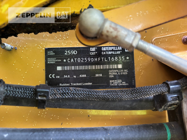 Cat 259D - Máy xúc lật đa năng: hình 5 Cat 259D - Máy xúc lật đa năng: hình 5