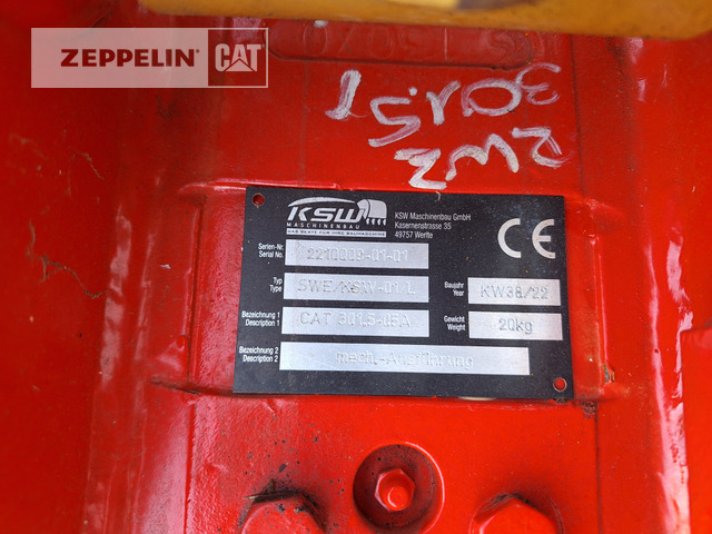 Máy xúc mini Cat 301.5-05A: hình 6