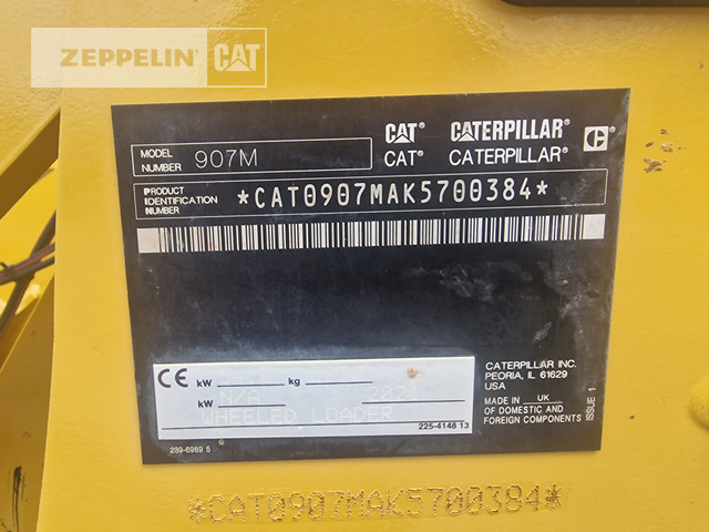Cat 907M - Máy xúc lật bánh lốp: hình 2 Cat 907M - Máy xúc lật bánh lốp: hình 2
