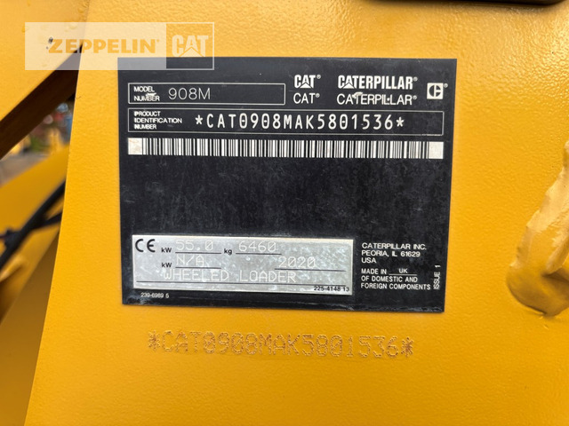Cat 908M - Máy xúc lật bánh lốp: hình 2 Cat 908M - Máy xúc lật bánh lốp: hình 2