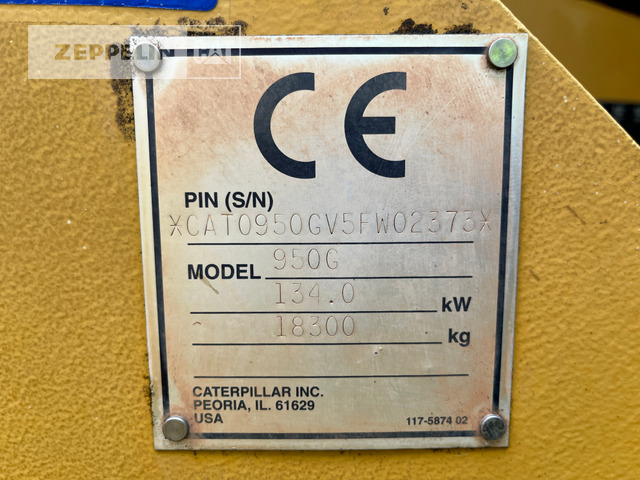 Cat 950G - Máy xúc lật bánh lốp: hình 3 Cat 950G - Máy xúc lật bánh lốp: hình 3