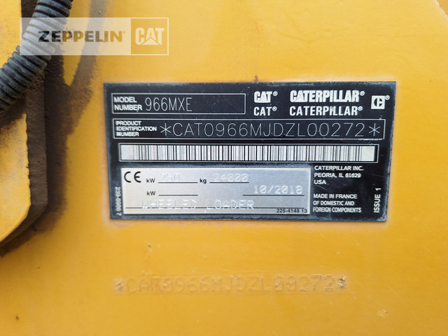 Máy xúc lật bánh lốp Cat 966MXE: hình 34