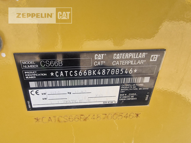 Cat CS66B - Máy đầm: hình 2 Cat CS66B - Máy đầm: hình 2