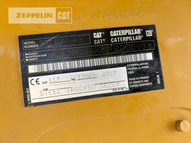 Cat D6K2LGP - Máy ủi: hình 5 Cat D6K2LGP - Máy ủi: hình 5