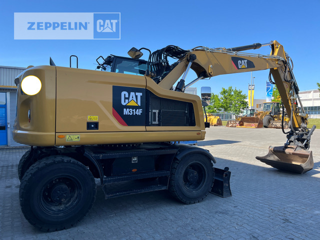 Cat M314F - Máy xúc bánh lốp: hình 4 Cat M314F - Máy xúc bánh lốp: hình 4