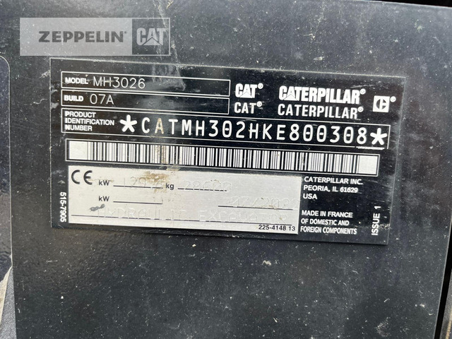 Máy cạp rác/ Công nghiệp Cat MH3026-07A: hình 12