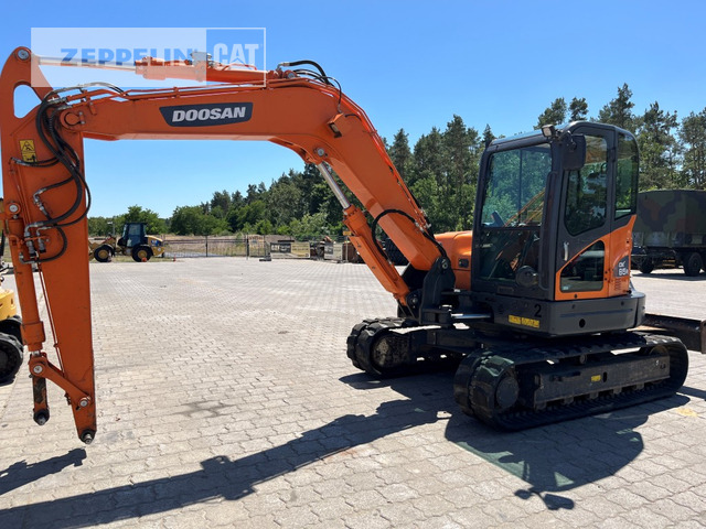 Doosan DX85R-3 - Máy xúc mini: hình 1 Doosan DX85R-3 - Máy xúc mini: hình 1