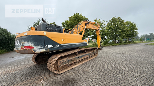 Hyundai R480LC-9 - Máy xúc bánh xích: hình 3 Hyundai R480LC-9 - Máy xúc bánh xích: hình 3