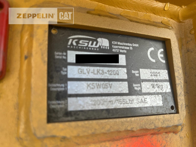 KSW Maschinenbau GmbH GLV 1.200mm, CW05 - Gầu máy xúc cho Máy móc xây dựng: hình 3 KSW Maschinenbau GmbH GLV 1.200mm, CW05 - Gầu máy xúc cho Máy móc xây dựng: hình 3