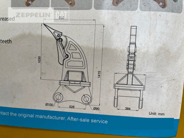 Komponenten Aufreißer 336D - Cần xé cho Máy móc xây dựng: hình 3 Komponenten Aufreißer 336D - Cần xé cho Máy móc xây dựng: hình 3