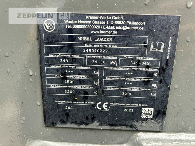 Kramer 5065 - Máy xúc lật bánh lốp: hình 5 Kramer 5065 - Máy xúc lật bánh lốp: hình 5