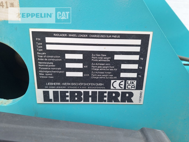 Liebherr L506 - Máy xúc lật bánh lốp: hình 5 Liebherr L506 - Máy xúc lật bánh lốp: hình 5