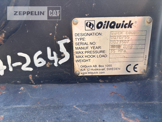 Oil-Quick OQ70/55, CAT 320 - Bộ ghép nhanh cho Máy móc xây dựng: hình 3 Oil-Quick OQ70/55, CAT 320 - Bộ ghép nhanh cho Máy móc xây dựng: hình 3