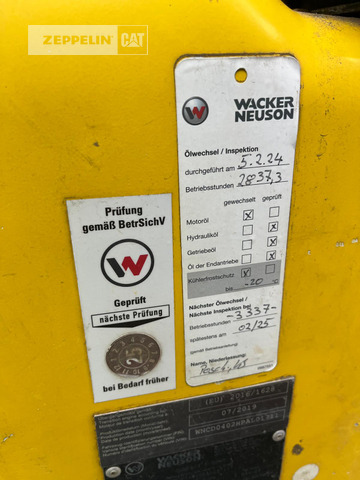 Wacker 4001 - Xe ben đổ có khớp nối: hình 4 Wacker 4001 - Xe ben đổ có khớp nối: hình 4