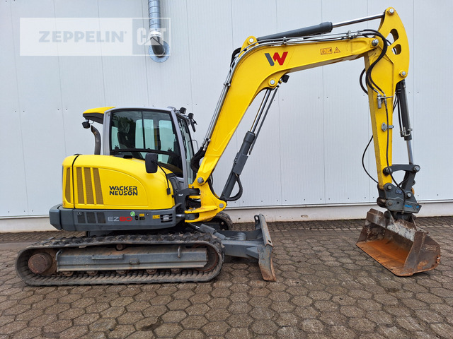 Wacker EZ80 - Máy xúc mini: hình 5 Wacker EZ80 - Máy xúc mini: hình 5