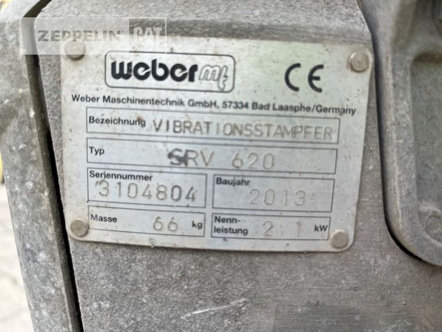 Weber SRV620 - Máy đầm cóc: hình 2 Weber SRV620 - Máy đầm cóc: hình 2