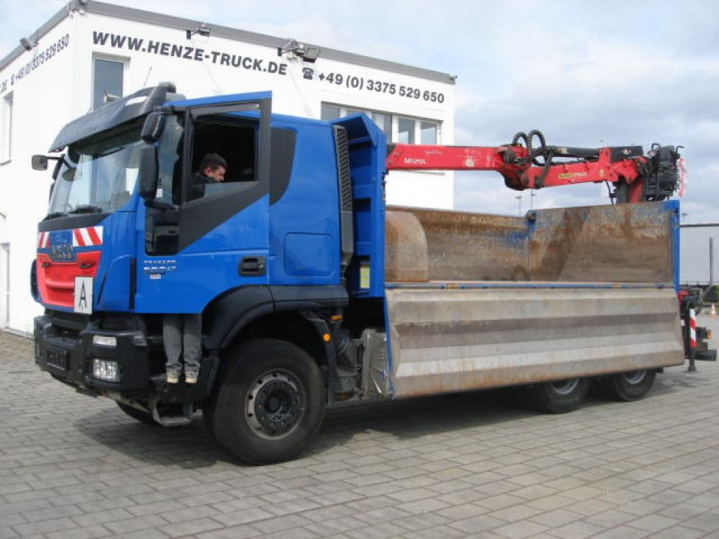 Iveco TRACKER 260T50 6x4 3-Achs Kipper Heckkran Espilo - Xe cẩu tự hành: hình 2 Iveco TRACKER 260T50 6x4 3-Achs Kipper Heckkran Espilo - Xe cẩu tự hành: hình 2