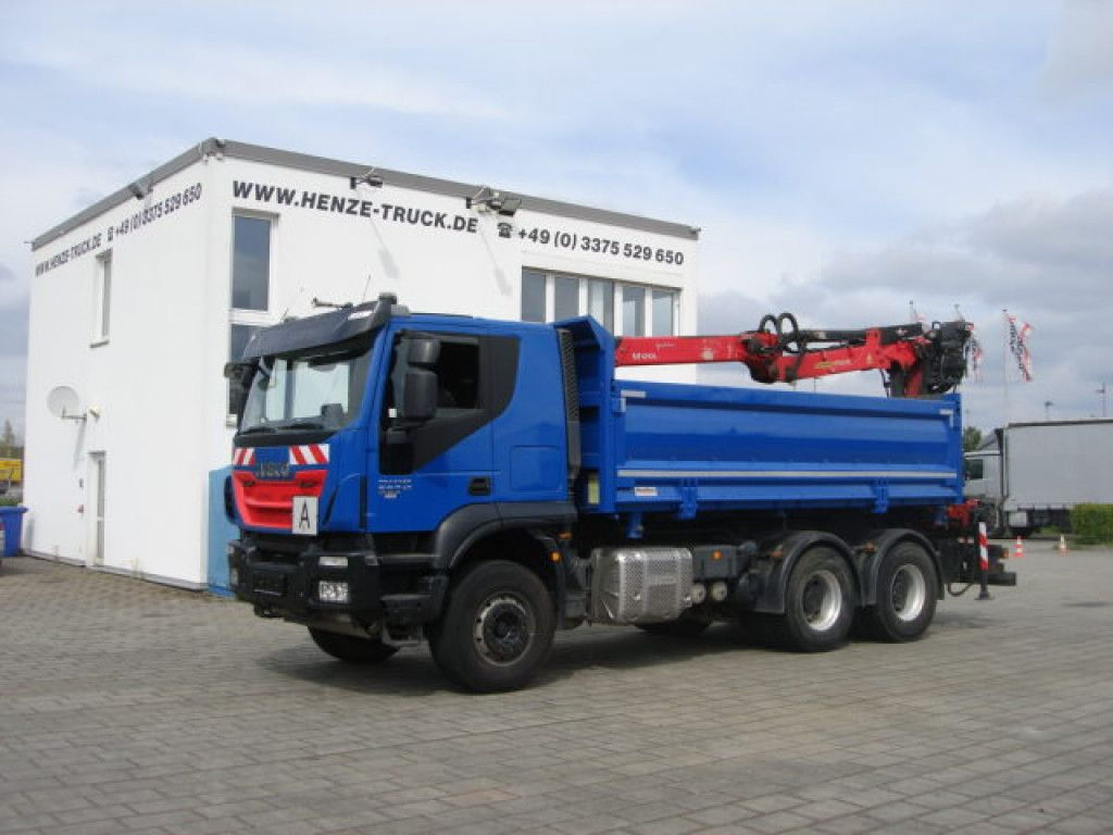 Iveco TRACKER 260T50 6x4 3-Achs Kipper Heckkran Espilo - Xe ben, Xe cẩu tự hành: hình 5 Iveco TRACKER 260T50 6x4 3-Achs Kipper Heckkran Espilo - Xe ben, Xe cẩu tự hành: hình 5