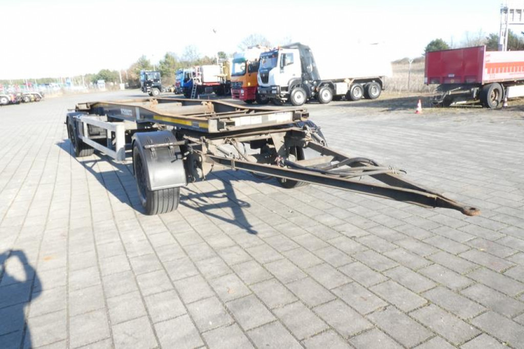 SCHMITZ GOTHA SCHMITZ GOTHA Abrollcontainernanhänger Containeranhänger ACF 18 S -Schlitten - Rơ moóc thùng chứa: hình 3 SCHMITZ GOTHA SCHMITZ GOTHA Abrollcontainernanhänger Containeranhänger ACF 18 S -Schlitten - Rơ moóc thùng chứa: hình 3