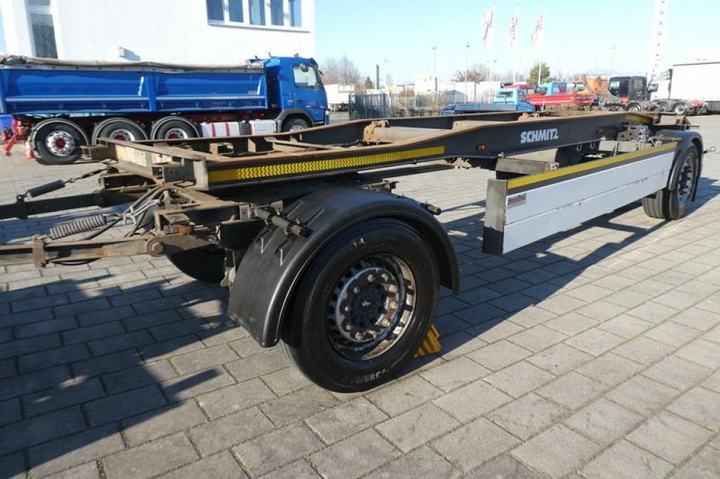 SCHMITZ GOTHA SCHMITZ GOTHA Abrollcontainernanhänger Containeranhänger ACF 18 S -Schlitten - Rơ moóc thùng chứa: hình 1 SCHMITZ GOTHA SCHMITZ GOTHA Abrollcontainernanhänger Containeranhänger ACF 18 S -Schlitten - Rơ moóc thùng chứa: hình 1