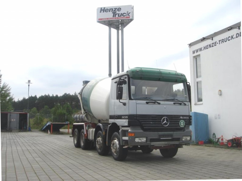 MERCEDES-BENZ Actros 3235 B 8x4 Betonmischer Stetter 9m³ -Deutsch - Xe tải: hình 1 MERCEDES-BENZ Actros 3235 B 8x4 Betonmischer Stetter 9m³ -Deutsch - Xe tải: hình 1