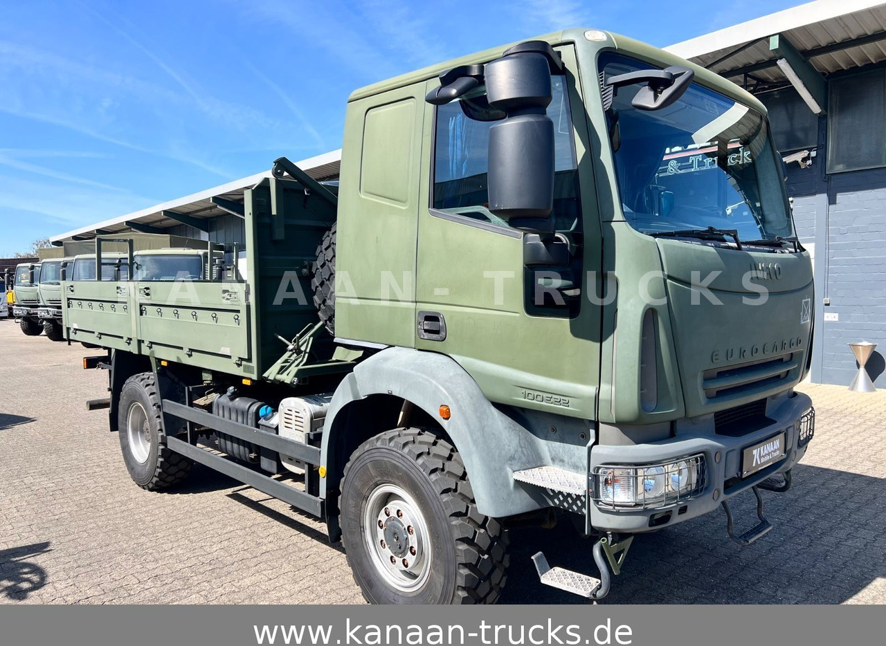 Iveco ML100E22WM-BW 4x4 Miltär Camper Exped 19 TKm - Xe tải thùng lửng/ Phẳng: hình 2 Iveco ML100E22WM-BW 4x4 Miltär Camper Exped 19 TKm - Xe tải thùng lửng/ Phẳng: hình 2
