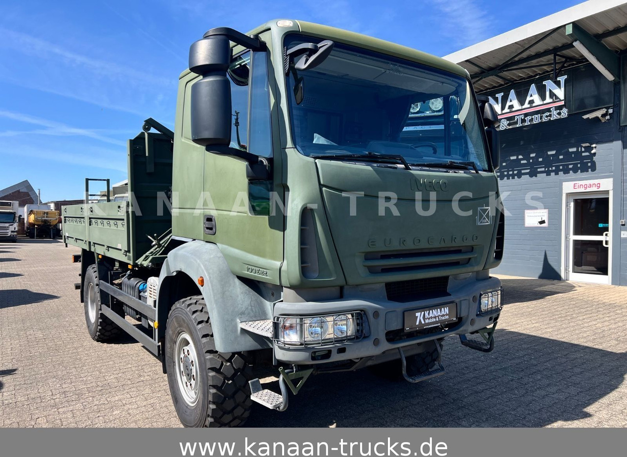 Iveco ML100E22WM-BW 4x4 Miltär Camper Exped 19 TKm - Xe tải thùng lửng/ Phẳng: hình 1 Iveco ML100E22WM-BW 4x4 Miltär Camper Exped 19 TKm - Xe tải thùng lửng/ Phẳng: hình 1