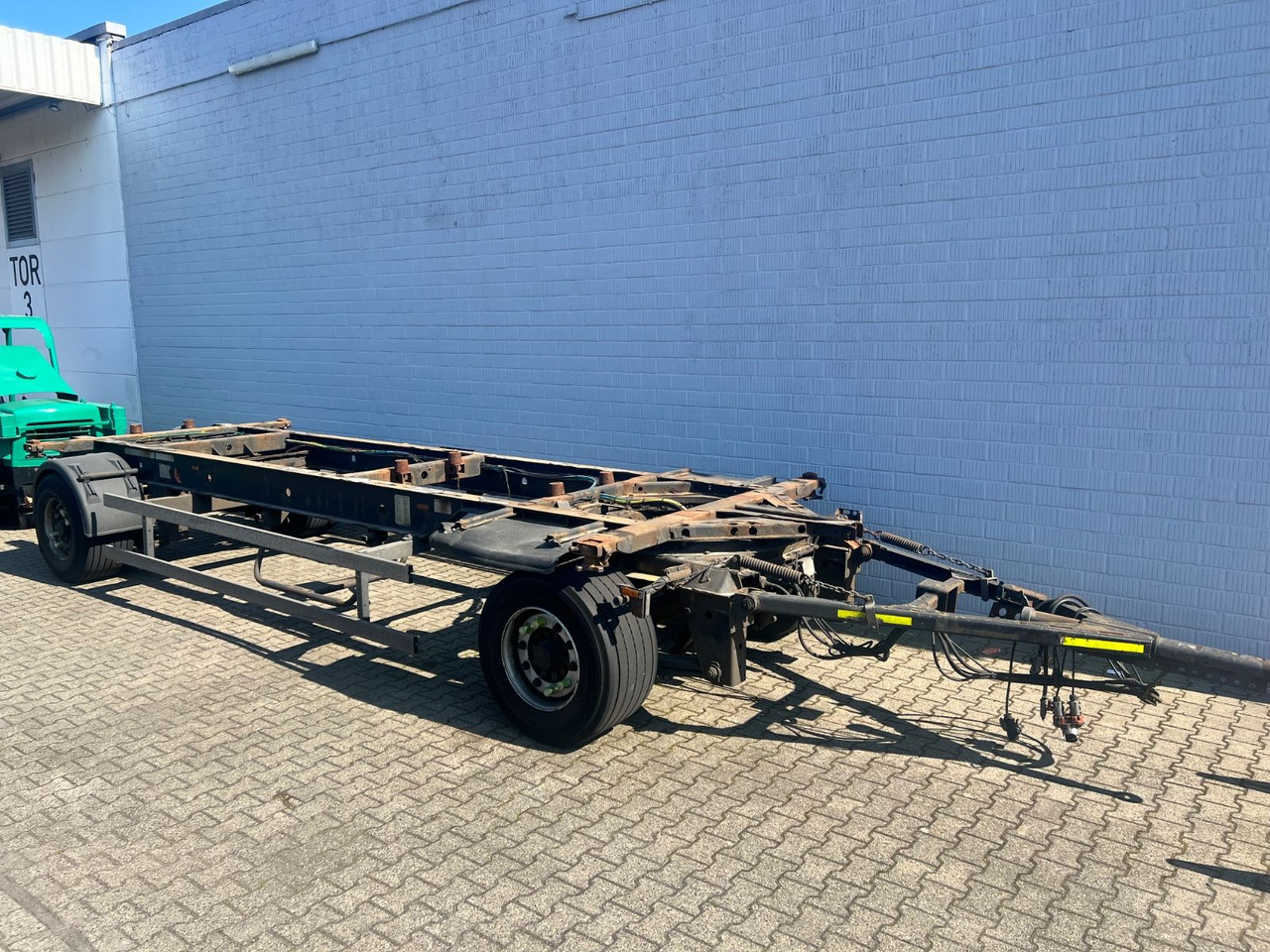 Krone AZ Lafette BDF-DB07L 445/45/19,5 TÜV Jan/26 - Xe chở container/ Rơ moóc hoán đổi thân: hình 5 Krone AZ Lafette BDF-DB07L 445/45/19,5 TÜV Jan/26 - Xe chở container/ Rơ moóc hoán đổi thân: hình 5