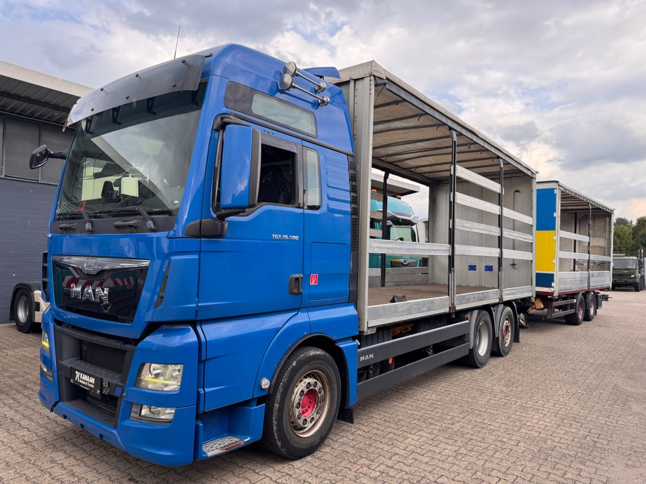 MAN 26.500 TGX+Anh LBW Euro6 Lift/Lenkachse - Xe tải thùng mui bạt: hình 5 MAN 26.500 TGX+Anh LBW Euro6 Lift/Lenkachse - Xe tải thùng mui bạt: hình 5
