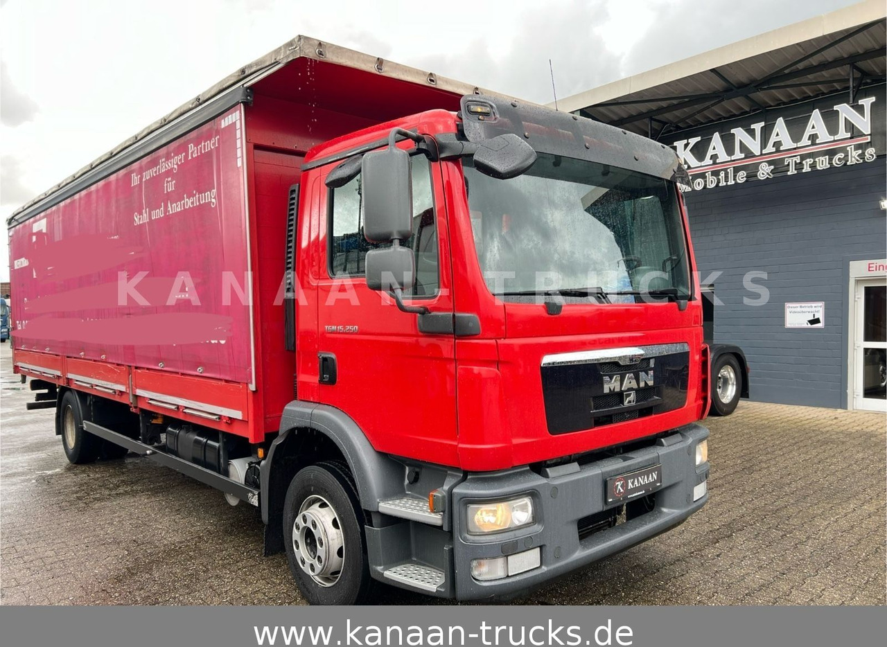 MAN TGM 15.250 Spezial Aufbau Langmaterial 7,5m - Xe tải thùng mui bạt: hình 1 MAN TGM 15.250 Spezial Aufbau Langmaterial 7,5m - Xe tải thùng mui bạt: hình 1