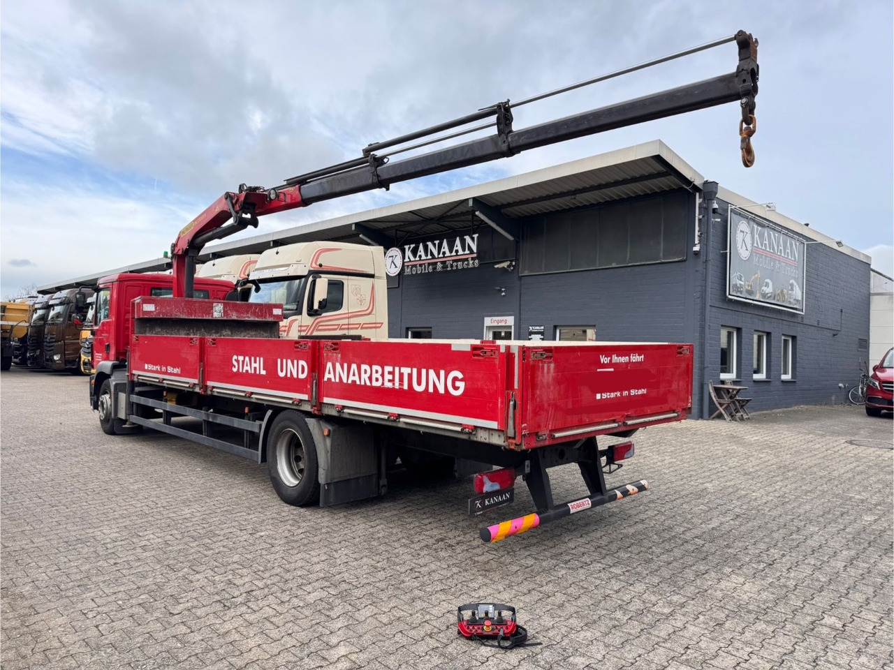 MAN TGM 18.340 Langmaterial Palfinger PK13001K Funk - Xe cẩu tự hành: hình 3 MAN TGM 18.340 Langmaterial Palfinger PK13001K Funk - Xe cẩu tự hành: hình 3