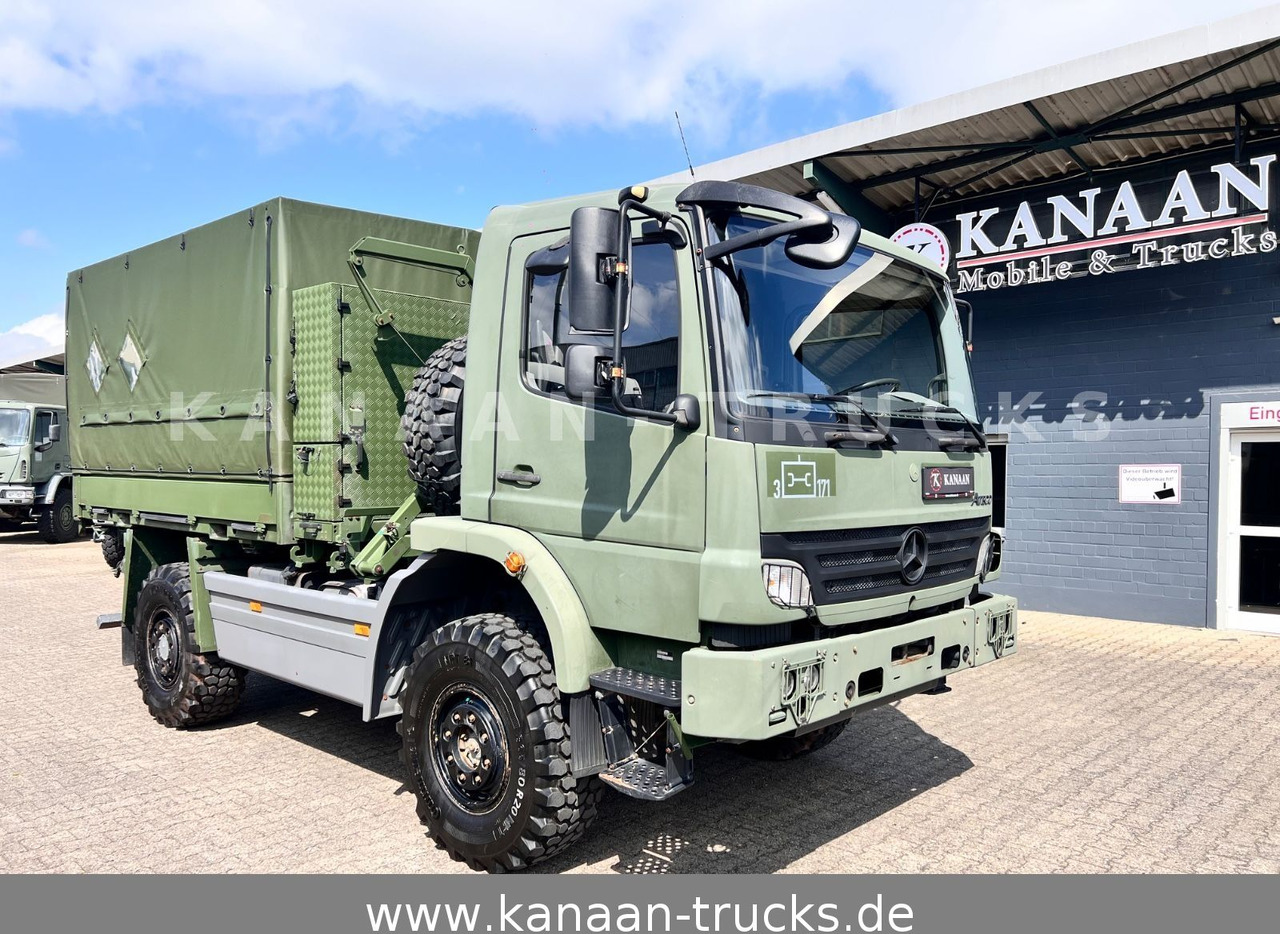 Mercedes-Benz 1018 Atego 4x4 Allrad Camper Expedition - Xe chở container/ Xe tải hoán đổi thân: hình 1 Mercedes-Benz 1018 Atego 4x4 Allrad Camper Expedition - Xe chở container/ Xe tải hoán đổi thân: hình 1