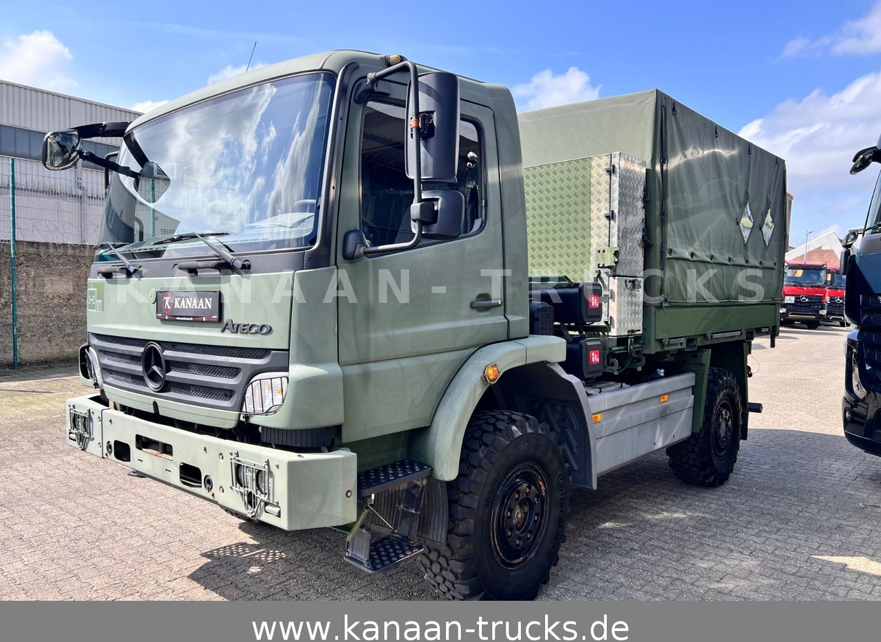 Mercedes-Benz 1018 Atego 4x4 Allrad Camper Expedition - Xe chở container/ Xe tải hoán đổi thân: hình 2 Mercedes-Benz 1018 Atego 4x4 Allrad Camper Expedition - Xe chở container/ Xe tải hoán đổi thân: hình 2